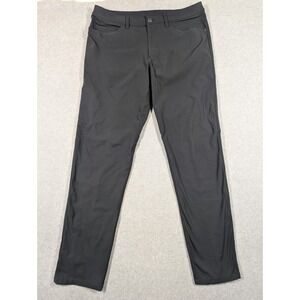 Lululemon Men Pants 34x33 ABC Classic Pant Warpstreme Straight Chino Comfort